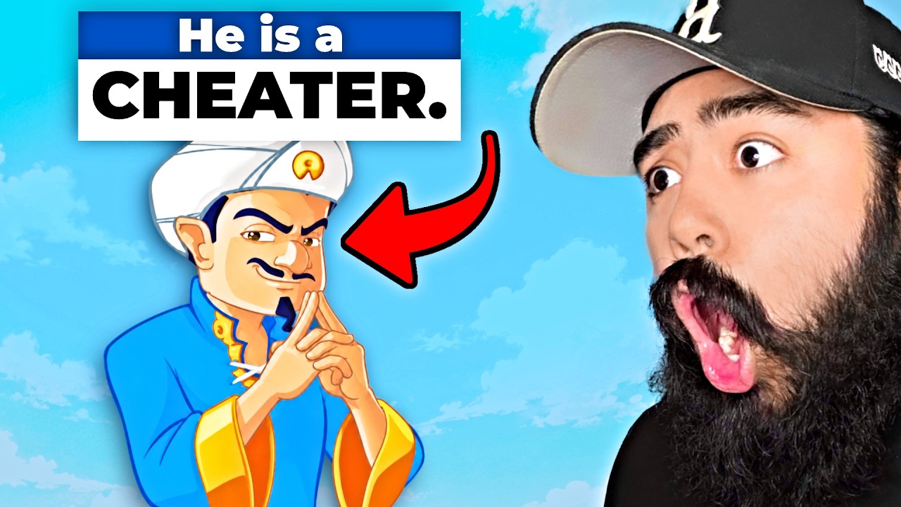 I Tried to Outsmart Akinator BUT He CHEATED?!