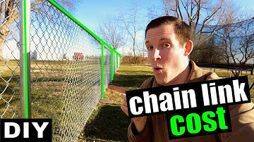 DIY: Chain Link Fence COST + How to Save Money!
