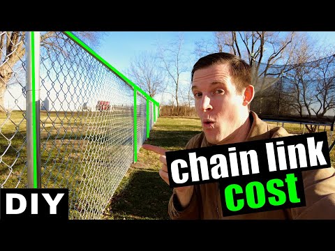 DIY: Chain Link Fence COST + How to Save Money!