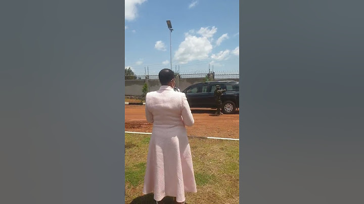 MUSEVENI ARRIVES AT SPEAKER ANITA AMONG'S HOME UNDER INTENSE SECURITY