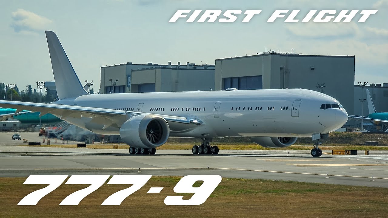 First Flight (+Rejected Takeoff) of Boeing’s Fifth 777-9X