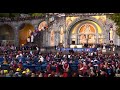 Salut reine du rosaire  chant  la vierge marie  lourdes plerinage du rosaire 2021