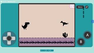 How to program The Jumping TRex with Microsoft MakeCode Arcade.