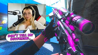 Impressing E-Girls with my Maximum Rizz Sniping (Boyfriend gets ANGRY😡)