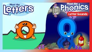 Lowercase O! Learn the Letter O & Its Sound | Meet the Letters + Meet the Phonics Letter Sounds