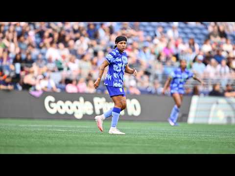 GOAL: Mia Fishel's stunning strike gives Reign FC the lead