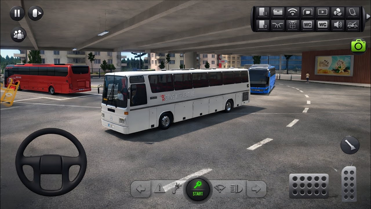 Bus Simulator : Ultimate | Old Mercedes-Benz Bus 🚌 | Zuuks | Mobile Gameplay | Rathore Gamerz 