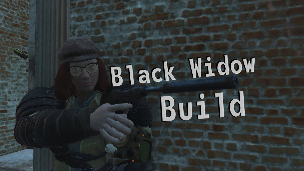 Fallout 4 Builds Black Widow - YouTube