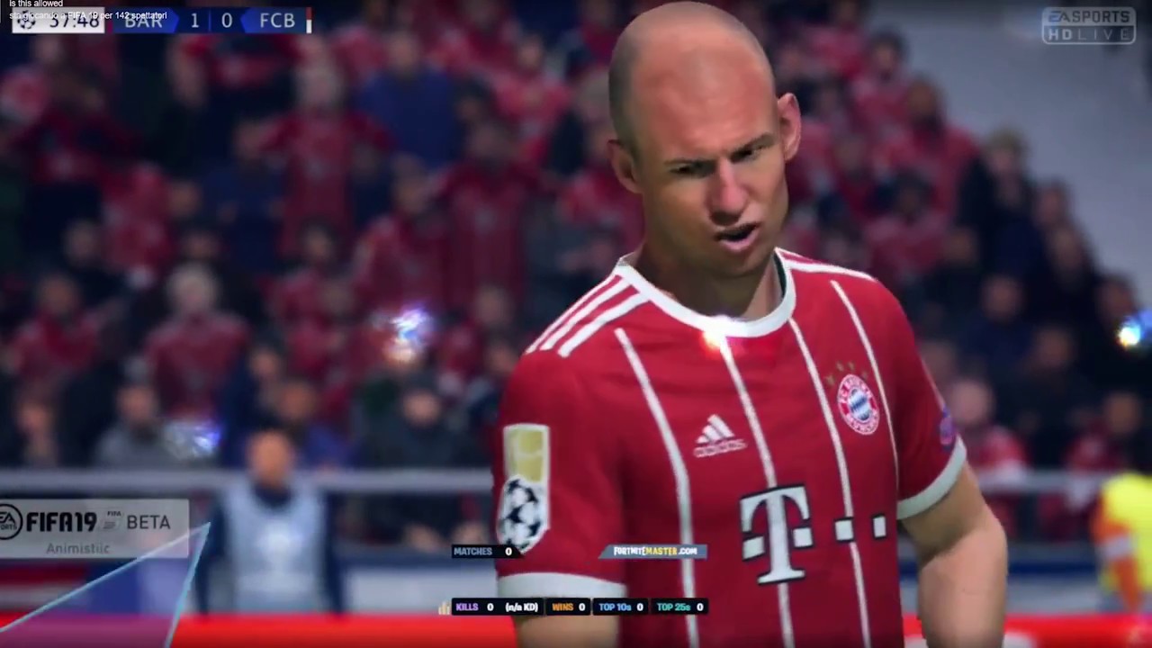 Fifa 19 Gameplay Barcellona Vs Bayern Monaco Hd Youtube