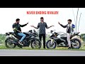 Pulsar RS200 Bs7 Vs Yamaha R15M Bs7 | Long Race | Never Ending Rivalry🤣