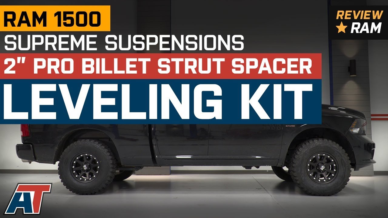 2006-2018 Ram Supreme Suspensions 2" Pro Billet Strut Spacer Leveling