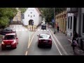 Driving in Bergen, Norway