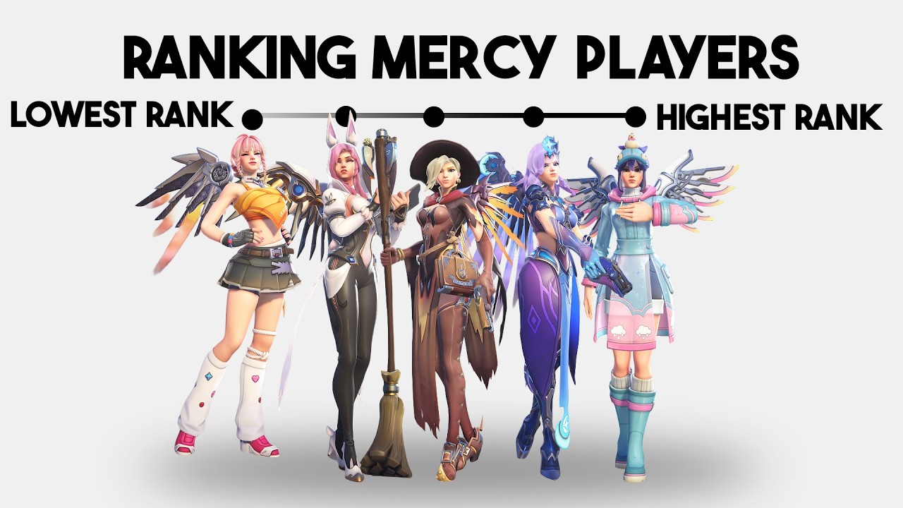 Can YOU Guess These MERCY Players Ranks?