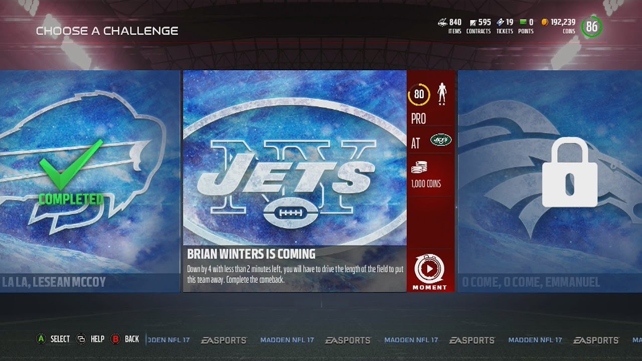 Madden NFL 17 | MUT Ultimate Freeze Arctic Offense Challenge #6 | Brian Winters is Coming