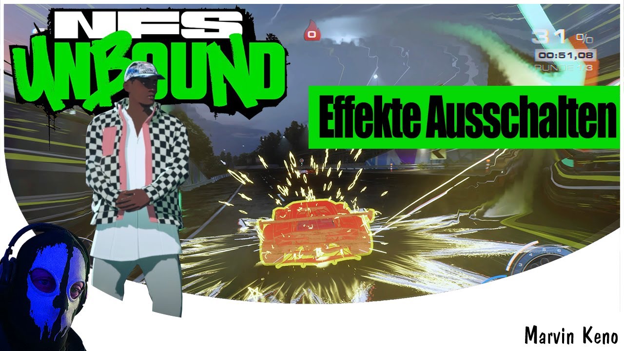 Need For Speed Unbound Effekte Ausschalten