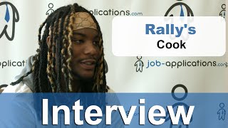 Rally's Interview - Cook