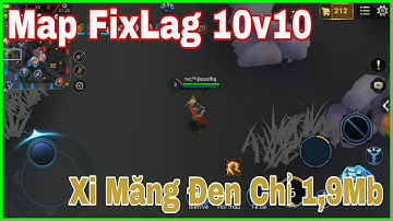Mod Map Xi Măng Đen Fix Lag Chế Độ 10v10 Chỉ 2MB Giảm Lag Ổn Định FPS | HQT CHANNEL
