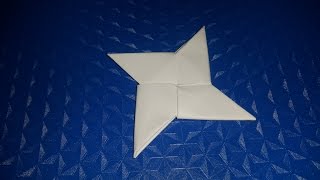 كيف تصنع نجمة النينجا بالورق/ORIGAMI:Star