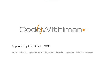 Dependency Injection  in .net part-1 .تزریق وابستگی در دات نت - قسمت اول