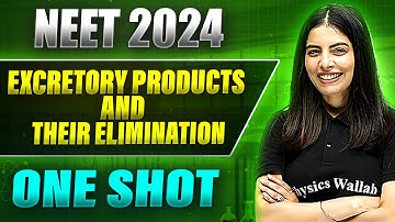 EXCRETORY PRODUCTS AND THEIR ELIMINATION in 1 Shot: FULL CHAPTER (Concepts+PYQs) | Prachand NEET