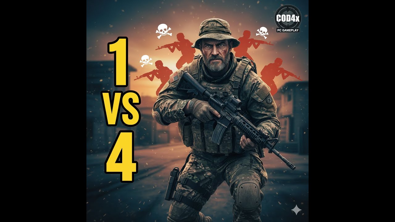 FUNNY KILLS || COD 4 MODERN WARFARE || WITH FRIENDLY COMMENTARY