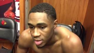 VJ King post Scrimmage