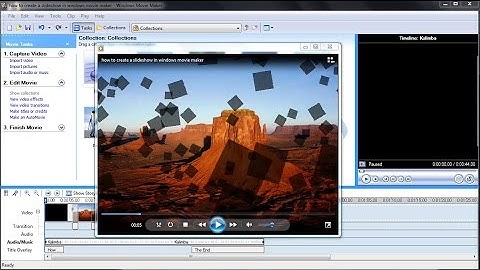 How to Make a Picture Slideshow in Windows Movie Maker
