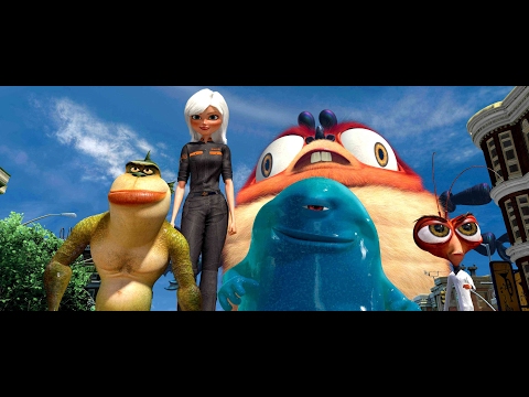 MONSTERS Vs ALIENS Against Robot Alien FULL