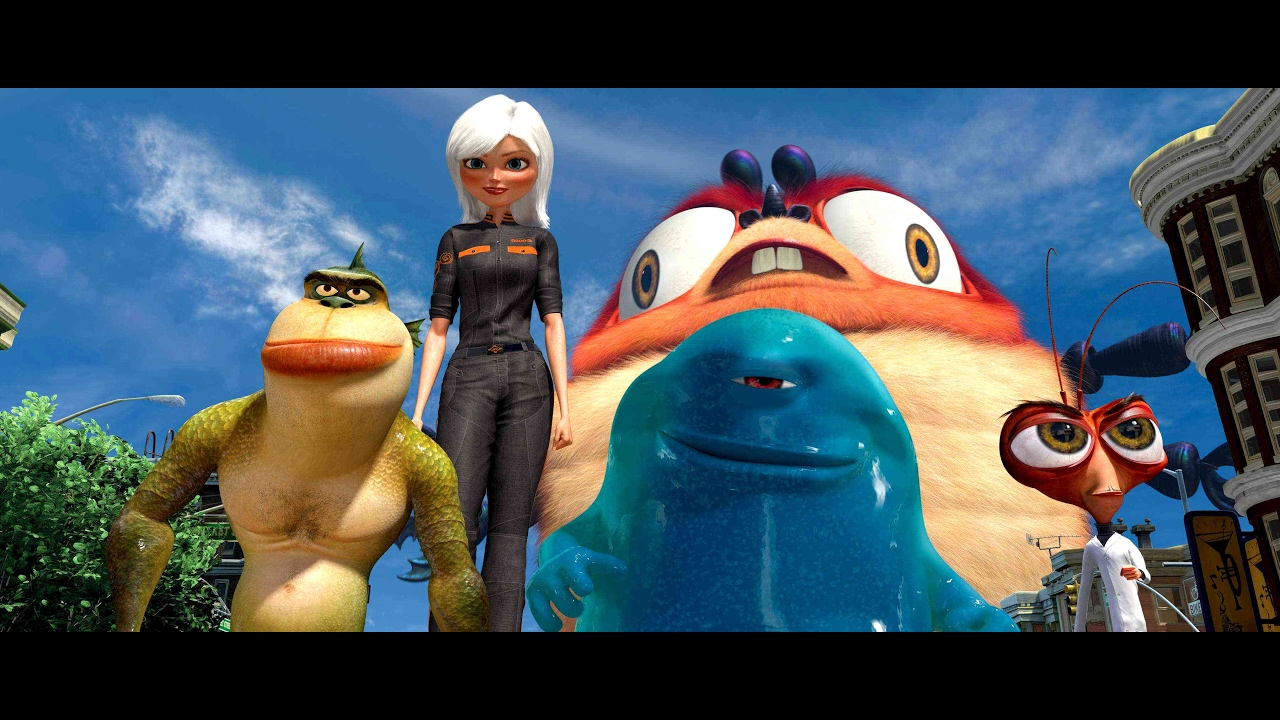MONSTERS Vs ALIENS Against Robot Alien FULL - YouTube
