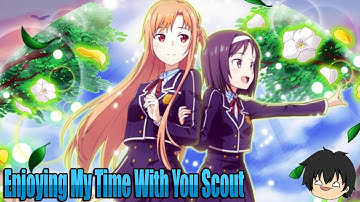 My Feelings Are Hurt! Enjoying My Time With You Scout In Sword Art Online Memory Defrag