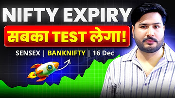 Nifty Expiry and Bank Nifty Analysis for Tuesday | 16 December 25 / Nifty Tomorrow #nifty