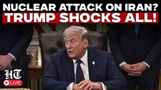 Donald Trump LIVE | President Trump's Urgent Announcement | Trump Speaks On Iran | US News LIVE
