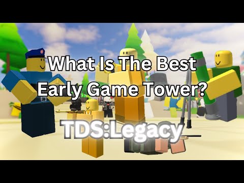 Trying Out Tower Defense Simulator Legacy Early! (Old TDS
