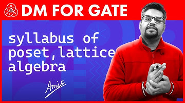 226. syllabus of poset, lattice and boolean algebra