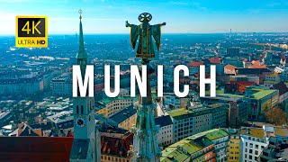 Munich, Germany 🇩🇪 in 4K Ultra HD | Drone Video
