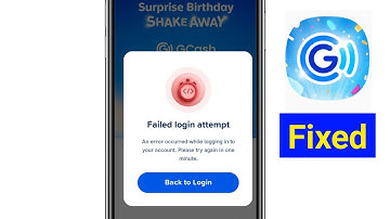 GCash Mislukte inlogpoging Probleem || Los het probleem met de mislukte inlogpoging op Gcash op