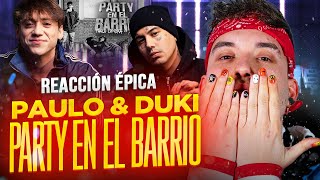 KAPO 013 REACCIONA A PARTY EN EL BARRIO DE DUKI Y PAULO LONDRA 🥰🥰🥰