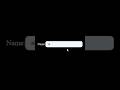 Name bar in HTML and CSS #html #css #coding #programming #viral #fyp #song #shorts