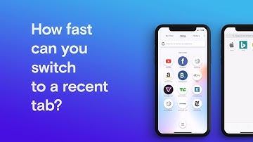 Opera Touch vs Apple Safari - How fast can you switch to a recent tab? | Opera