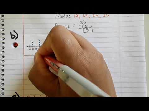 Median, Mode, &