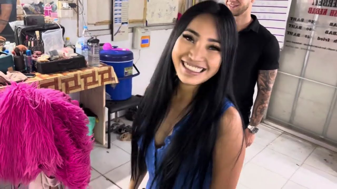 Ladyboys Thailand Dressing Room Getting Ready for Show! Chiang Mai