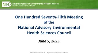 NAEHS Council Meeting - Open Session - June 5th, 2025