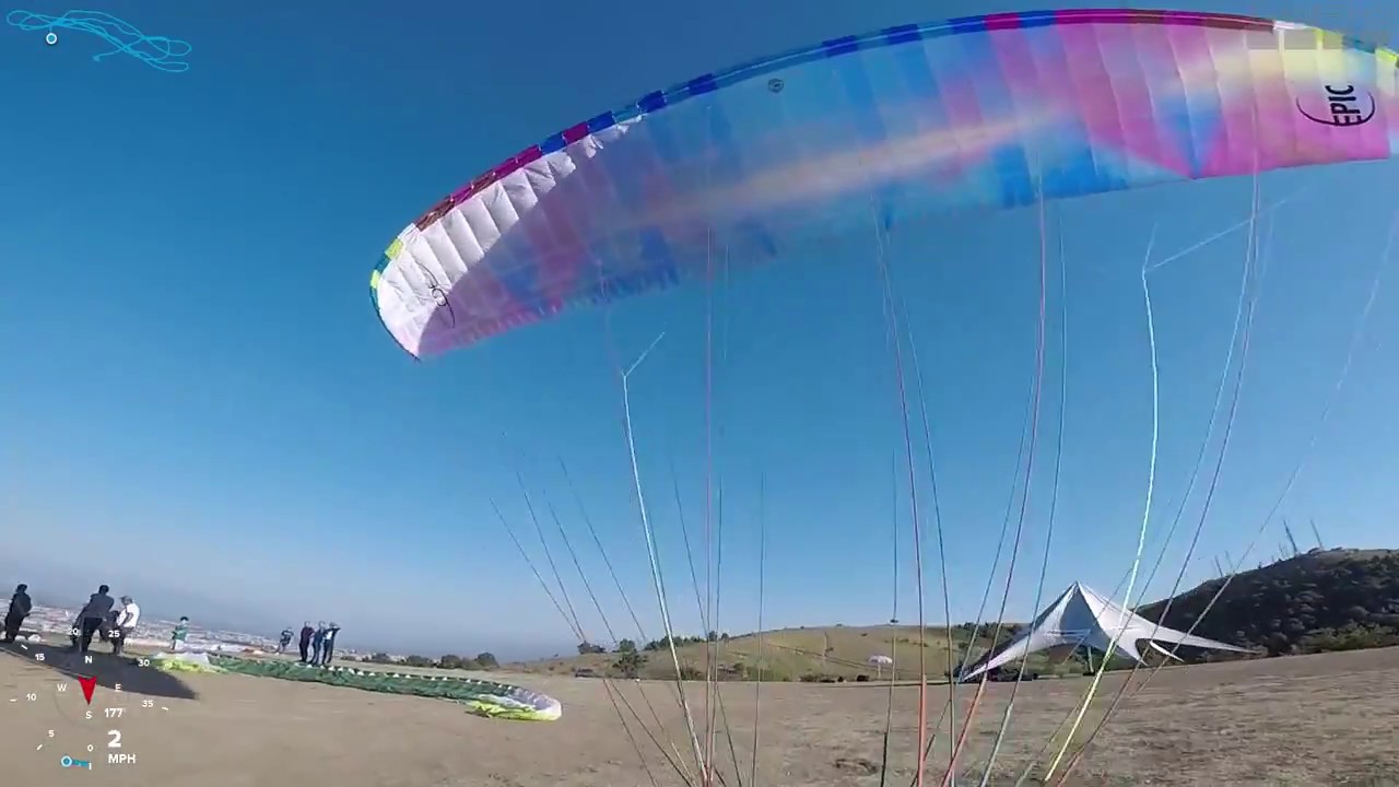 Sakarya Serdivan Yamaç paraşütü uçuşu TOP LANDING