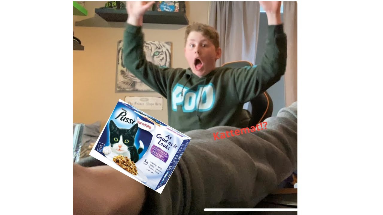 200 spesial, spiser kattemat!!🤢🤮