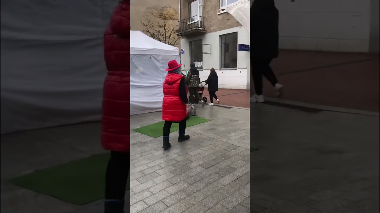 Siauliai Boulevard,town next to the Hill of Crosses