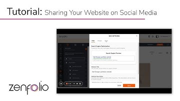 How to Share Your Zenfolio Website on Social Media