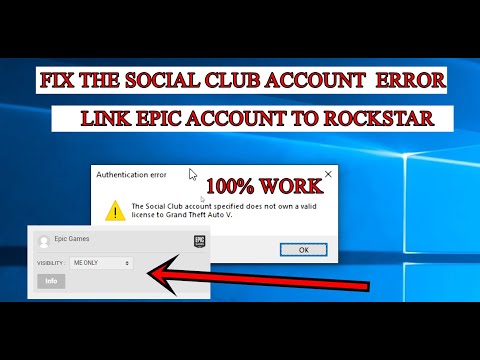 Social Club Account Specified Does Not Own a Valid License to GTA V [FIX 100%] Error