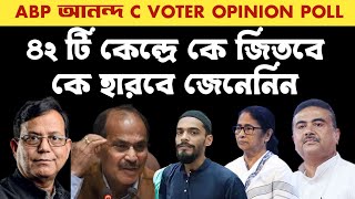 West Bengal Loksoba election Opinion Poll 2024 abp ananda c voter Political News Bjp News tmc news