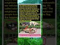 😱New neighbors peeked over the fence, concerned😆
