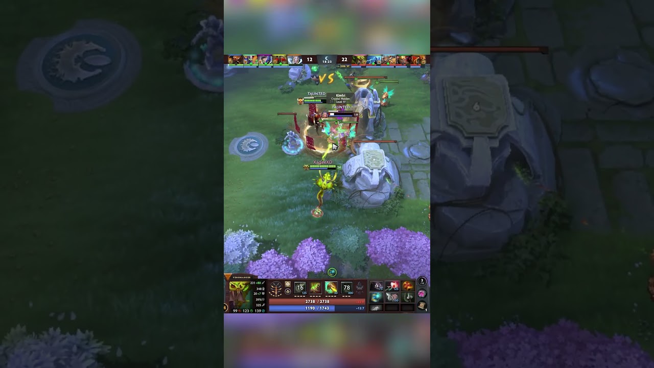 I made them suffer using venomancer😆 #dota2